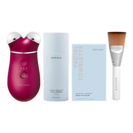 NuFACE TRINITY+ Advanced Facial Toning Kit - Velvet Rose 