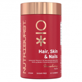 Nutriburst Biotin Powerplus Hair, Skin, Nails - 60 Gummies