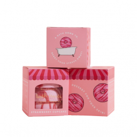 NCLA Beauty Strawberry Cupcake Bath Treats 